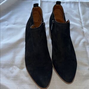 Franco Sarto Black Ankle Booties